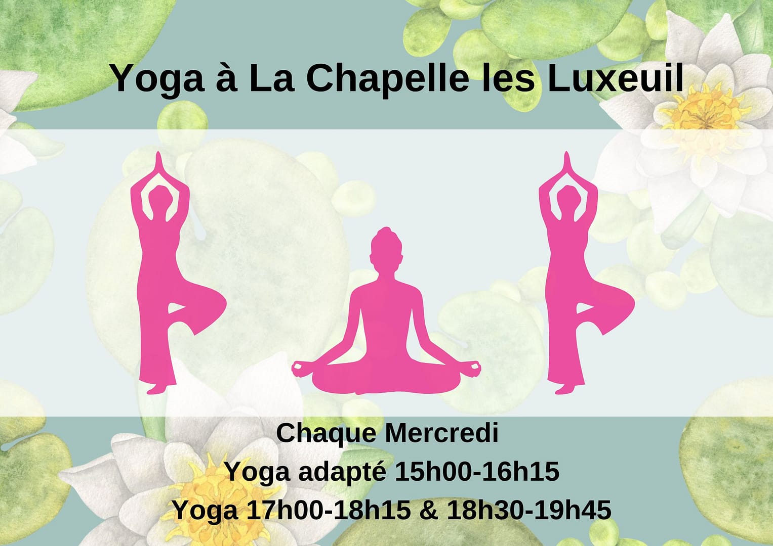 nouveau yoga chapelle cours hebdo yoga